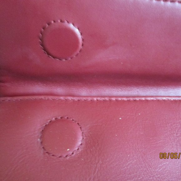 💖Laura Scott maroon purse 50% OFF this item - Picture 9 of 10